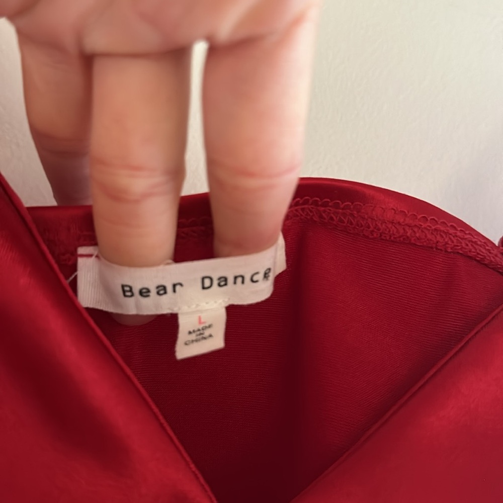 Red Bra / Crop top - Picture 2 of 3